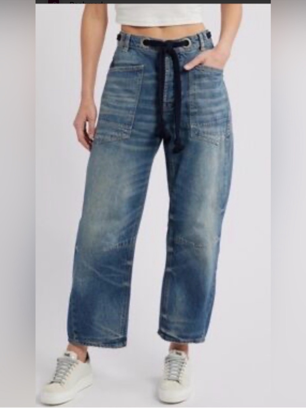Free People We The Free Moxie Barrel Jeans